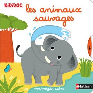 Mon imagier anime les animaux sauvages