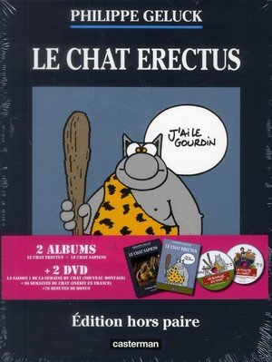 Le chat - t17 - le chat erectus - coffret luxe - illustrations, couleur