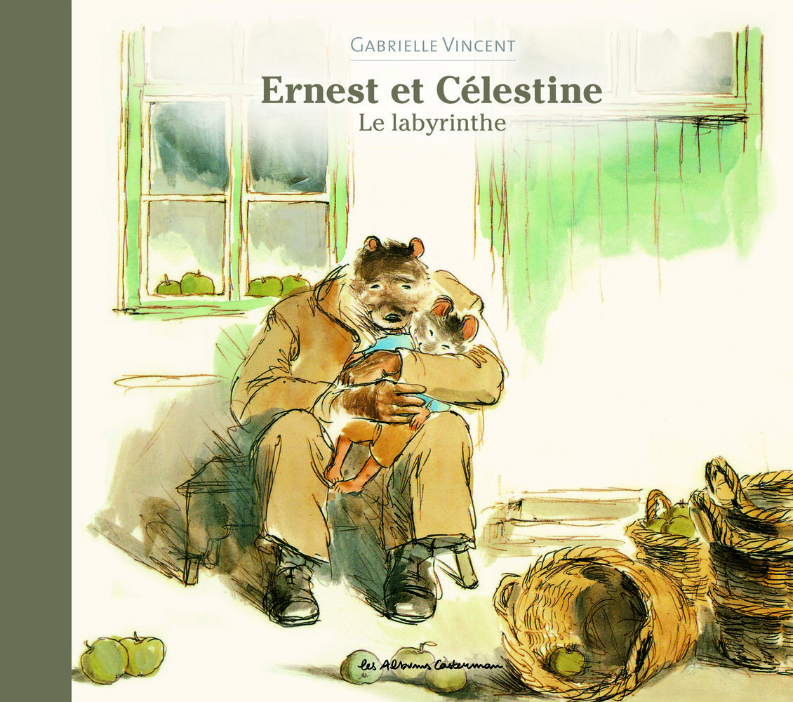 Ernest et celestine - le labyrinthe - nouvelle edition cartonnee