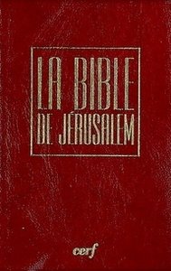 La bible de jerusalem - voyage - bordeaux sous etui