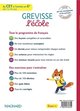 Grevisse de l'ecole du ce1 a l'entree en 6e - grammaire, orthographe, conjugaison, vocabulaire