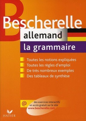 Bescherelle - allemand : la grammaire - ouvrage de reference sur la grammaire allemande