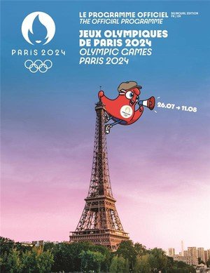 Programme officiel des jeux olympiques et paralympiques de paris 2024