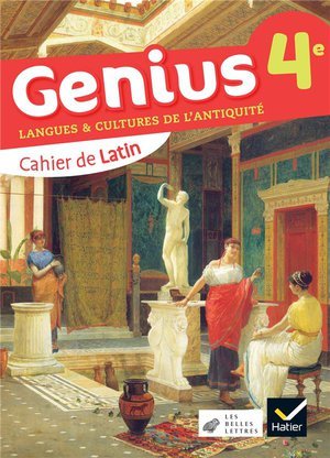 Genius latin 4e - ed. 2023 - cahier-manuel de l'eleve