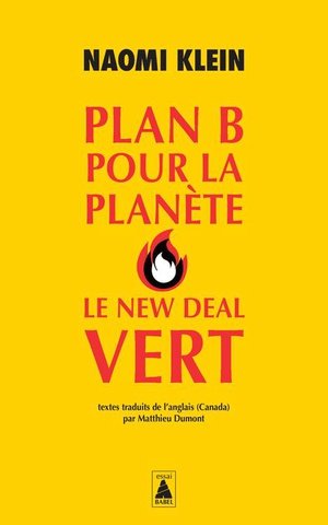 Plan b pour la planete : le new deal vert - illustrations, noir et blanc