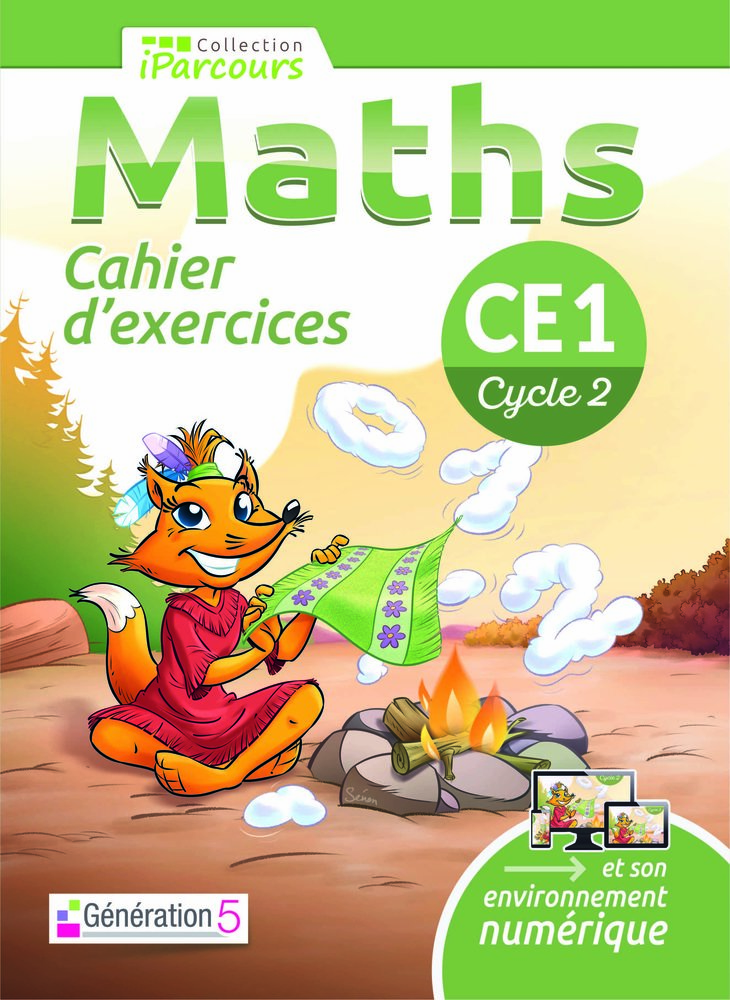 Cahier d'exercices iparcours maths ce1 (edition 2023)