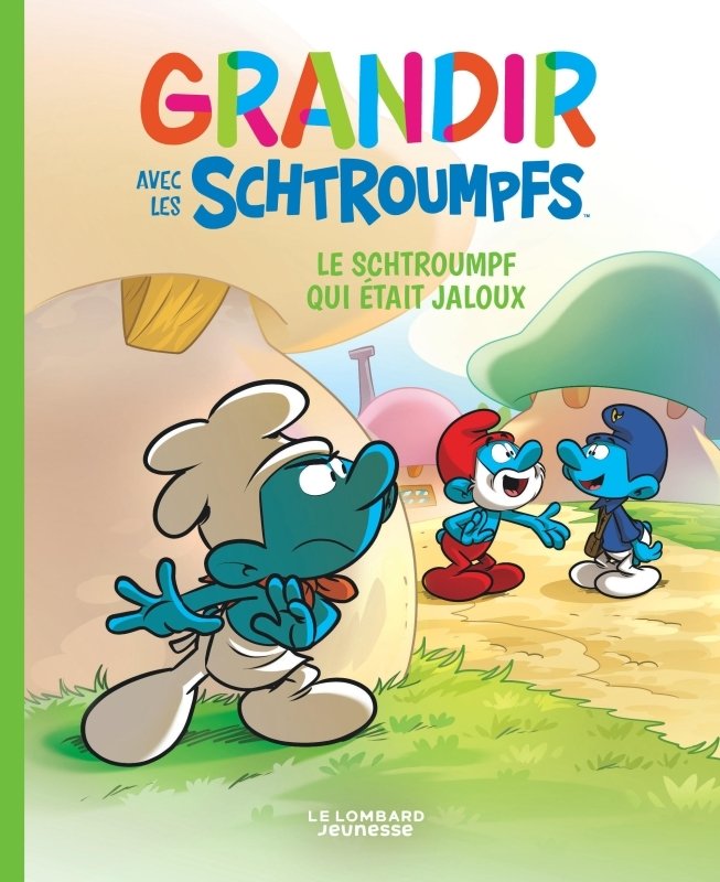 Grandir avec les schtroumpfs - tome 14 - le schtroumpf qui etait jaloux