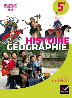 Histoire-Géographie 5e, Cycle 4