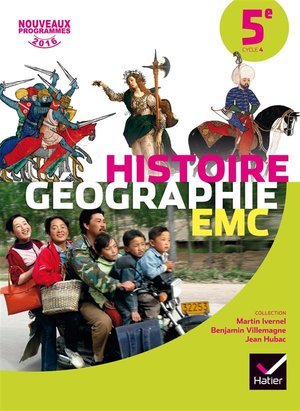 Histoire Géographie EMC (Enseignement Moral et Civique) 5e - édition 2016