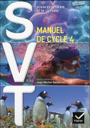 Svt cycle 4 ed. 2016 - manuel de l'eleve