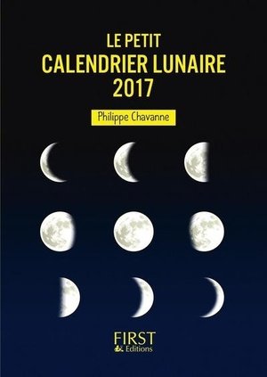 Petit livre - calendrier lunaire 2018