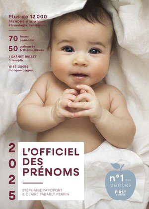 L'officiel des prenoms 2025