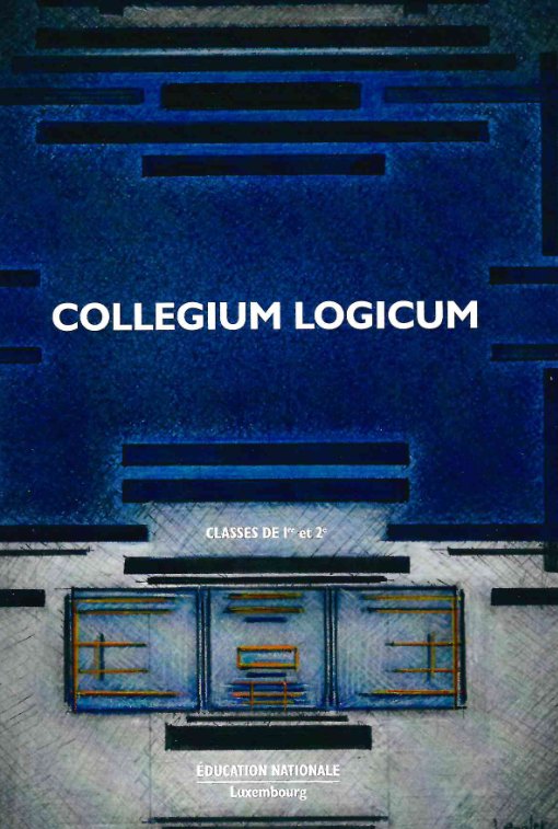 ED: COLLEGIUM LOGICUM 1RE ET 2E 2008