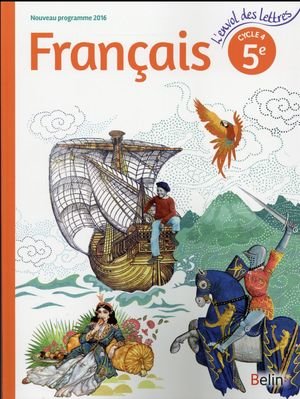 L'envol des lettres francais 5e 2016 - livre eleve grand format