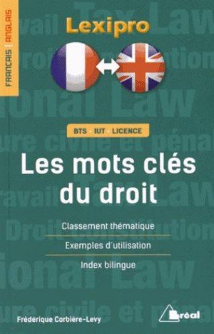 Les mots cle du droit (francais/anglais)