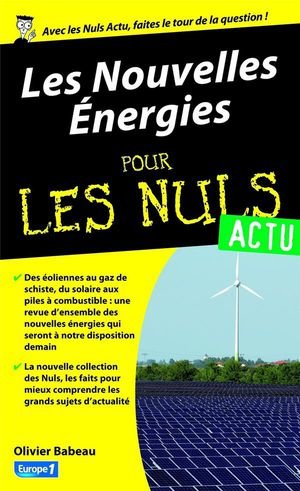 Nouvelles energies pour les nuls actu