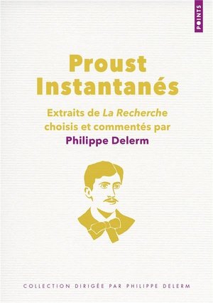 Proust instantanes - extraits de la recherche choisis et commentes par philippe delerm