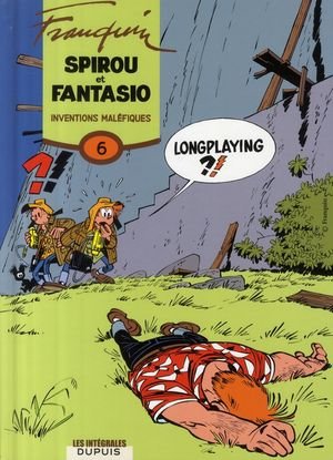 Spirou et fantasio - l'integrale - tome 6 - inventions malefiques