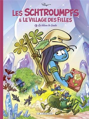 Les schtroumpfs et le village des filles - tome 5 - le baton de saule