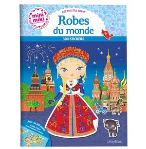 Minimiki - robes du monde - stickers ed. 2020