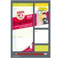 Frigobloc mensuel compact 2025 - calendrier d'organisation familiale / mois - (de sept. 2024 a dec.