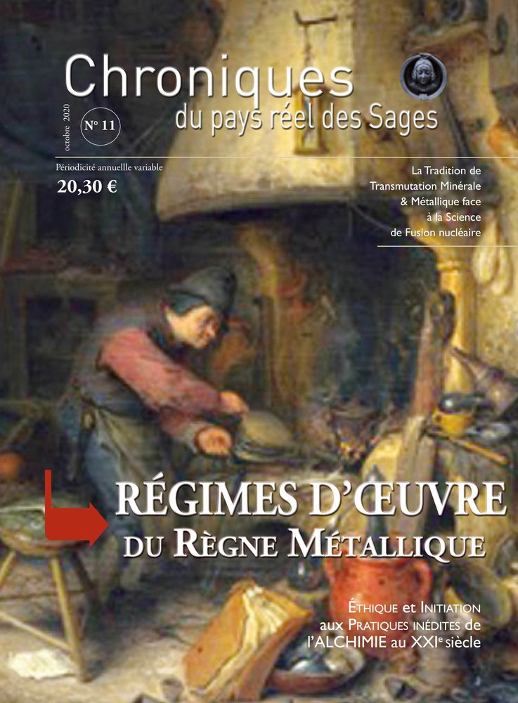 Regimes d oeuvre du regne metallique cprs n 11 - ethique et initiation aux pratiques inedites de l'a