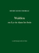 Walden ou la vie dans les bois