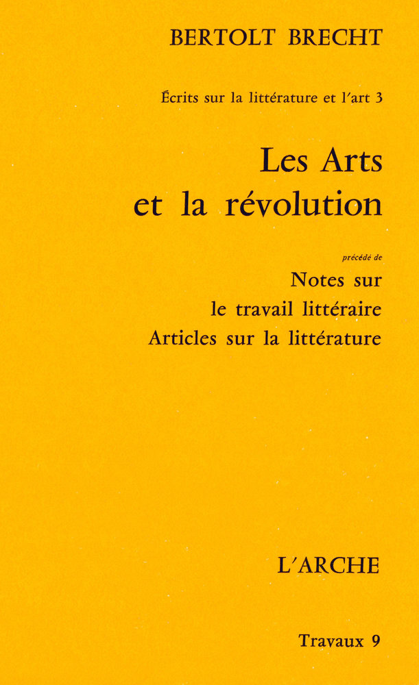 Les arts et la revolution