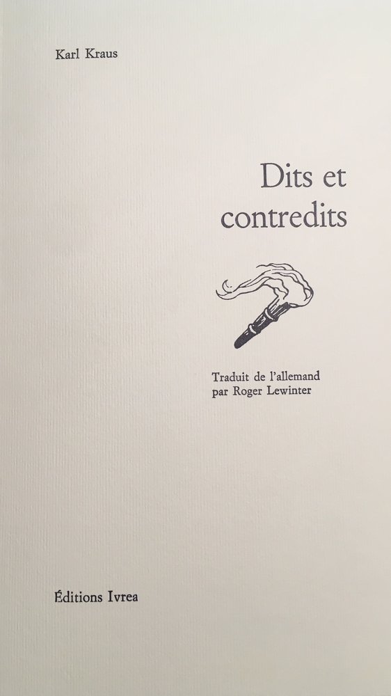 Dits et contredits