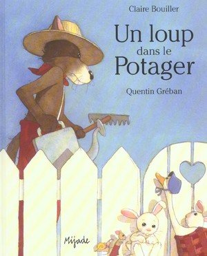 Loup dans le potager