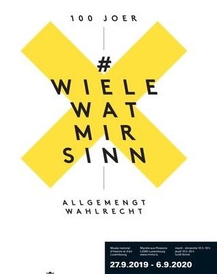 #wielewatmirsinn - 100 Joer allgement Wahlrecht (deutsch / français)