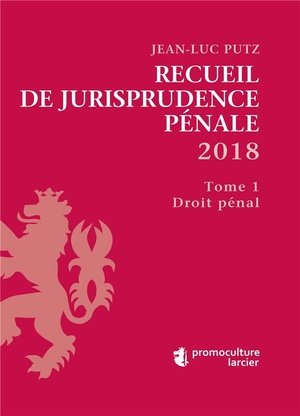 Recueil de jurisprudence penale