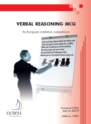 Verbal reasoning mcq for european institution competitions