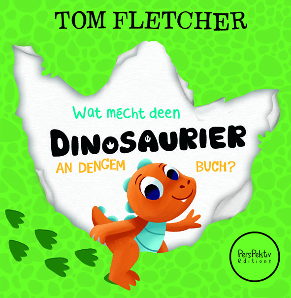 Wat mécht deen Dinosaurier an dengem Buch?