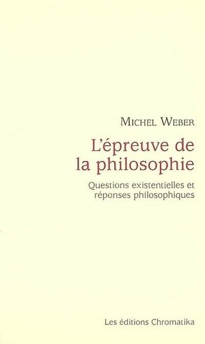 L'epreuve de la philosophie