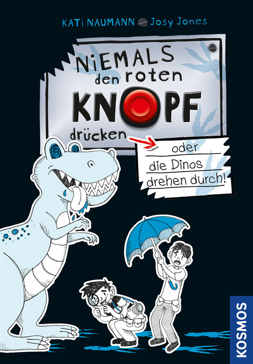 Niemals den roten Knopf drücken oder die Dinos drehen durch!