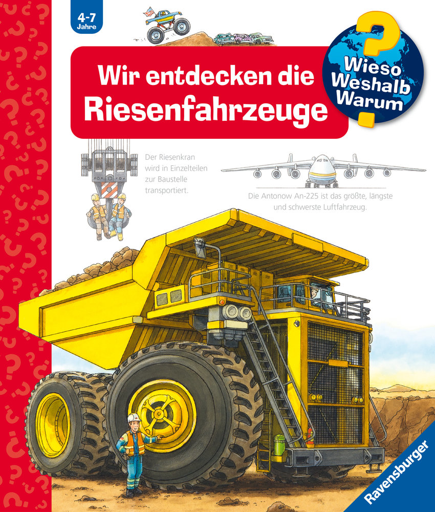 Wir entdecken die Riesenfahrzeuge