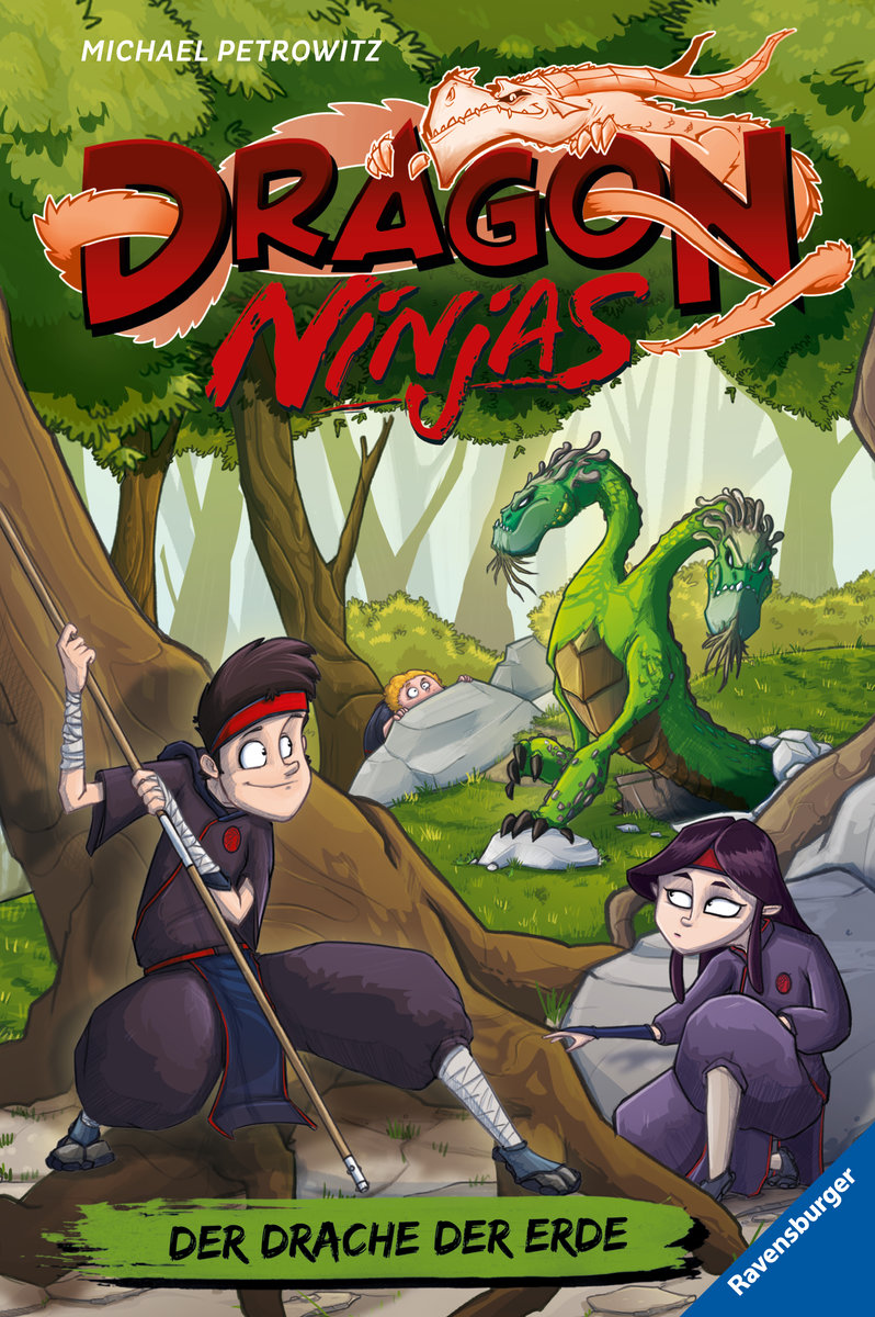 Dragon Ninjas, Band 4: Der Drache der Erde - Drachenstarkes Kinderbuch ab 8 Jahre - Cooles Geschenk für Jungs und Mädchen