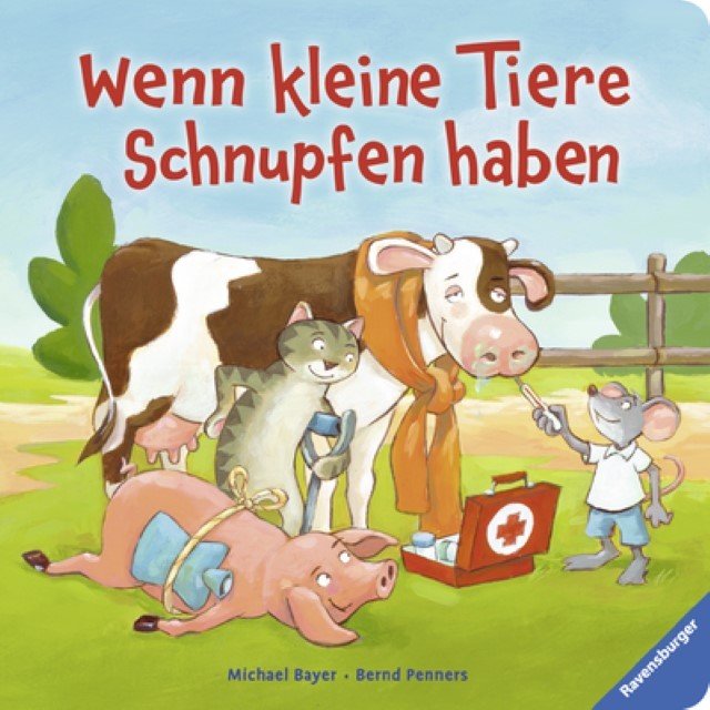 Wenn kleine Tiere Schnupfen haben