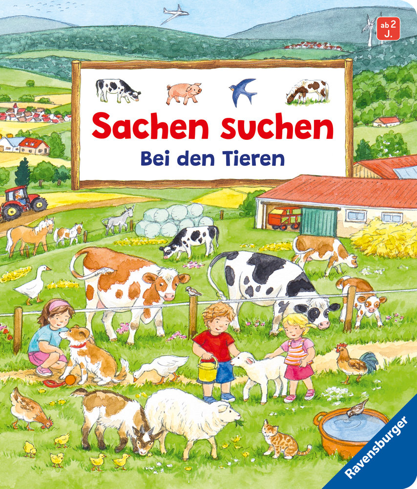 Sachen suchen - Bei den Tieren