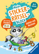 Ravensburger Mein Stickerrätselblock: Zählen und Rechnen - Rätselblock ab 5 Jahre, spielerisch Zahlen lernen, Rechnen lernen, Sticker, ab Vorschule