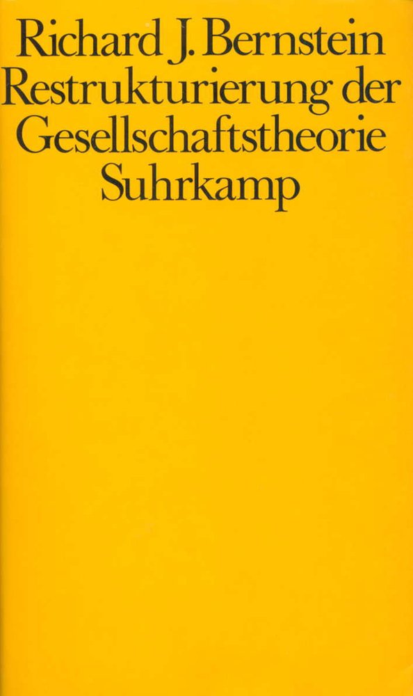 Restrukturierung der Gesellschaftstheorie