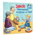 Jakob übernachtet bei Oma und Opa