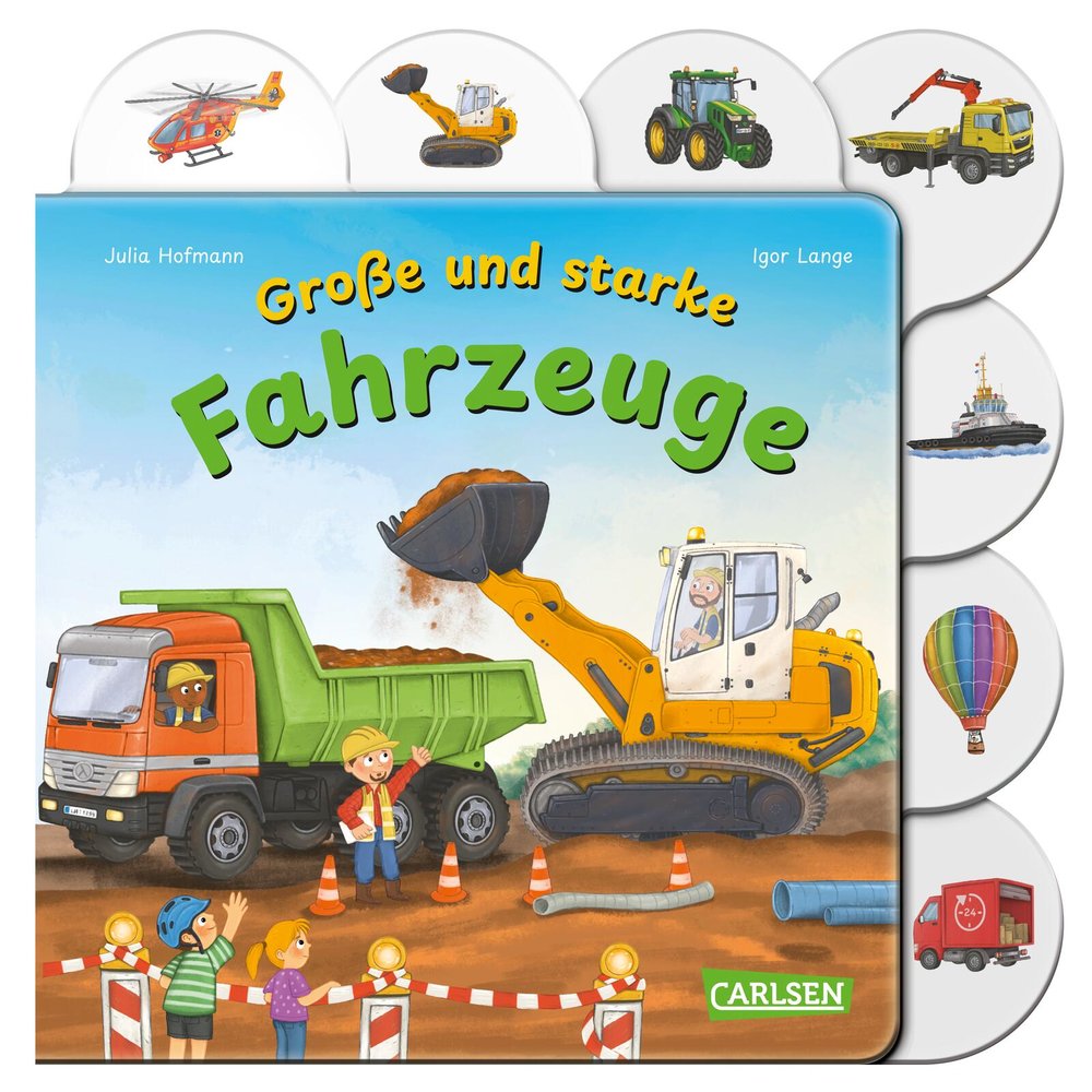 Große und starke Fahrzeuge