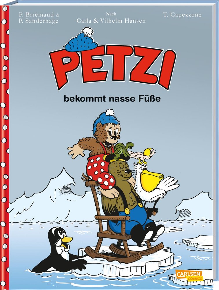 Petzi bekommt nasse Füße