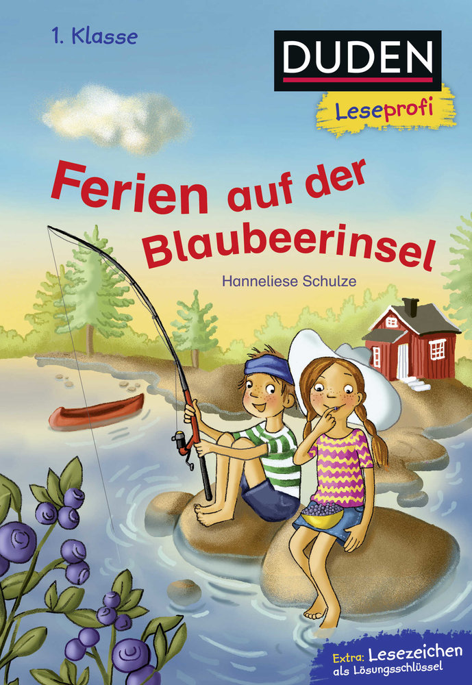 Duden Leseprofi - Ferien auf der Blaubeerinsel