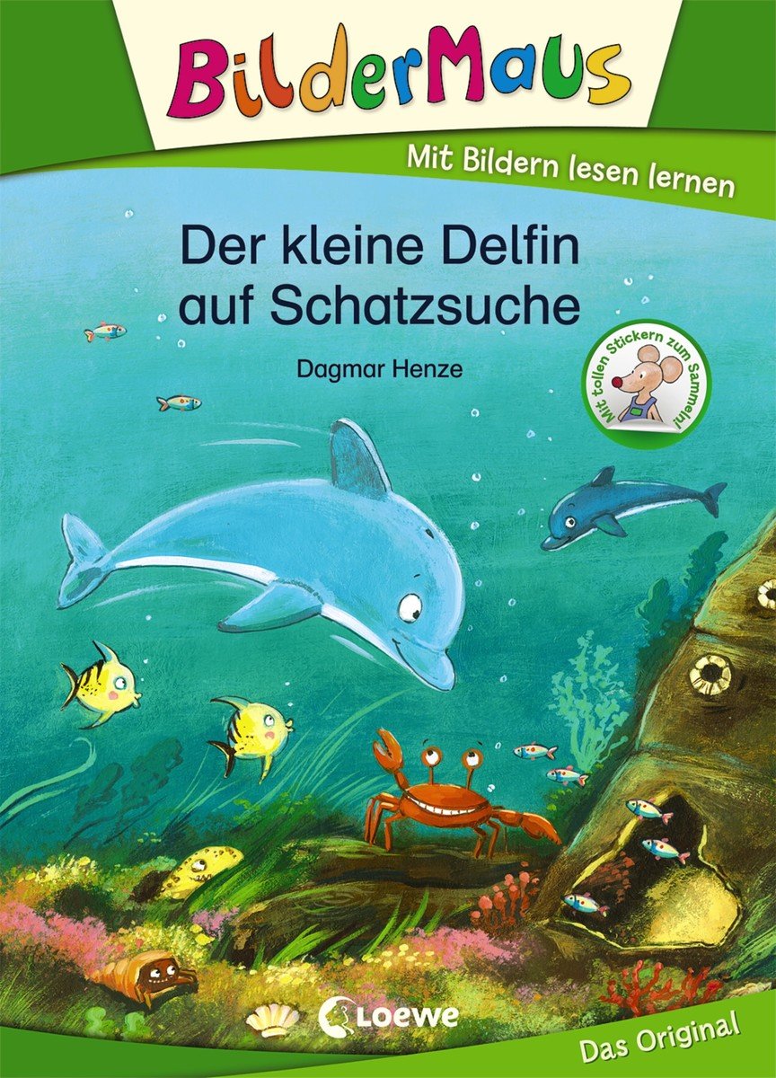 Der kleine Delfin auf Schatzsuche