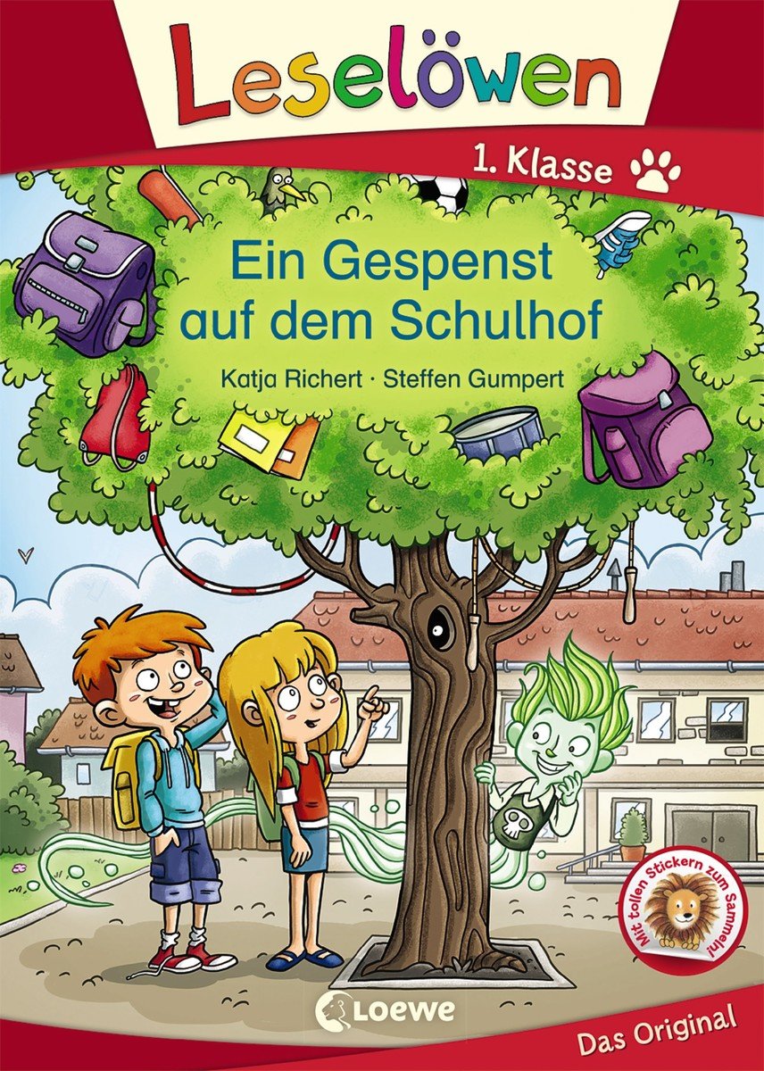 Ein Gespenst auf dem Schulhof