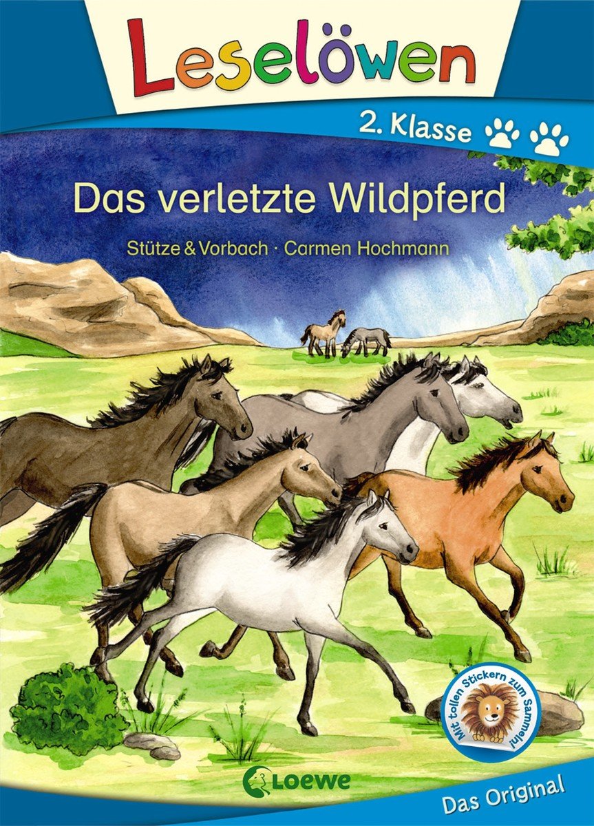 Das verletzte Wildpferd