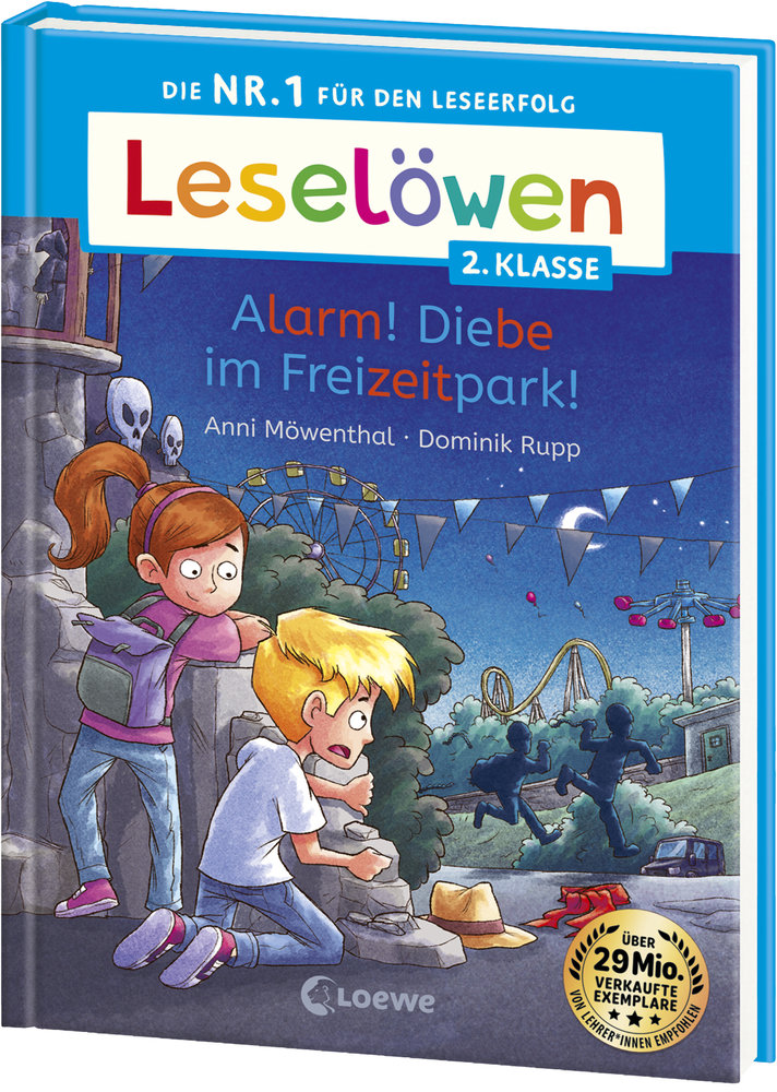 Leselöwen 2. Klasse - Alarm! Diebe im Freizeitpark!